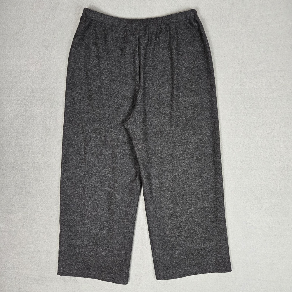 Vintage Eileen Fisher 100% Boiled Wool 2 Piece Set Womens S/M Jacket Pants Gray - Picture 4 of 16